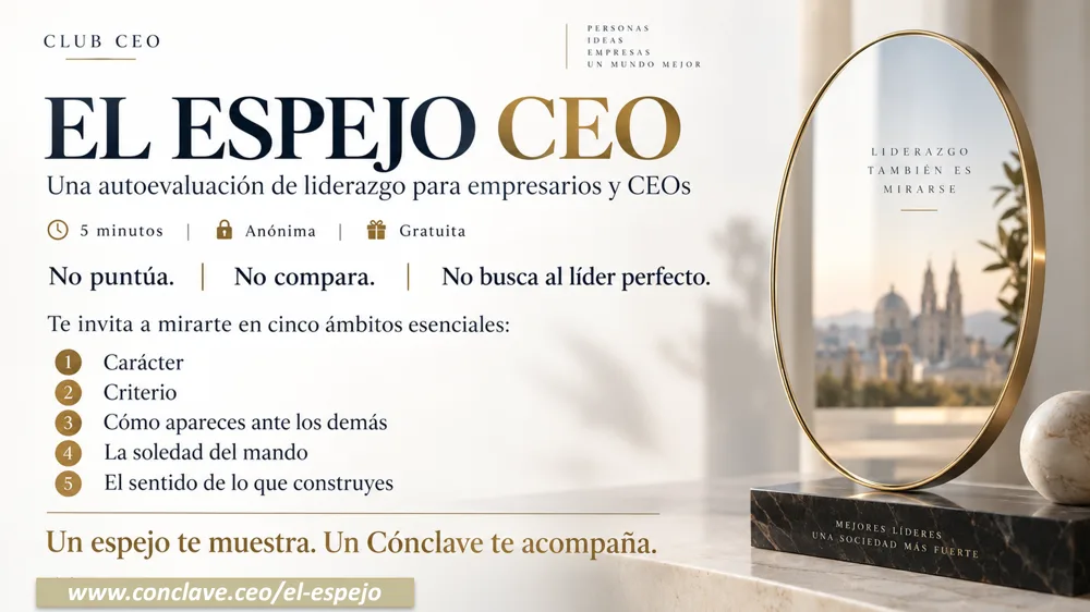 El Espejo CEO: una autoevaluación de liderazgo para empresarios y CEOs